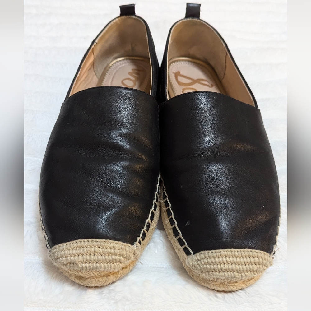 Sam Edelman Leather Espadrilles